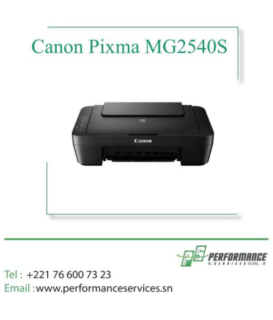 Imprimante Canon Pixma MG2540S  Multifonction jeu d'encre couleur