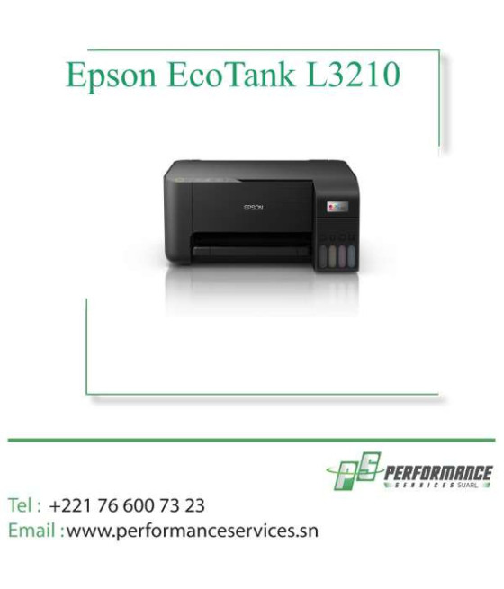 Imprimante multifonction tout-en-un Epson EcoTank L3210