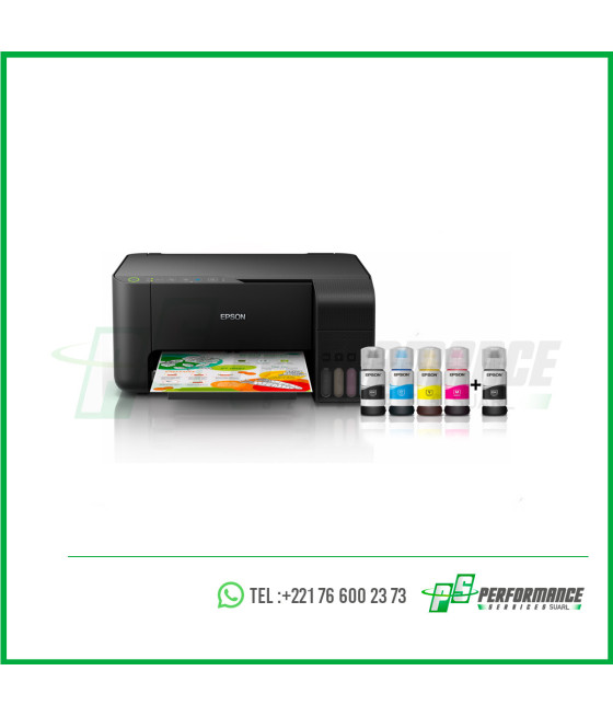 Imprimante Multifonction 3en1 couleur Epson ECOTANK L3150 / Wi-Fi