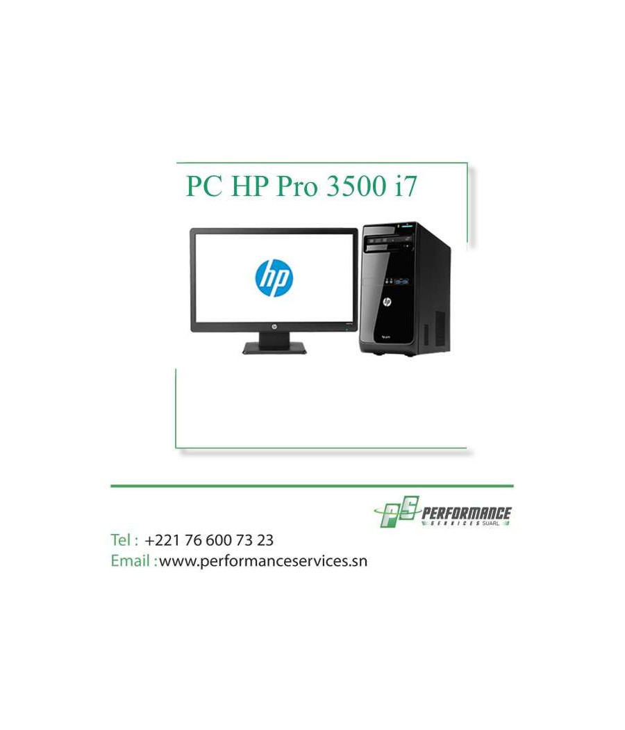 Ordinateur de Bureau HP Pro 3500