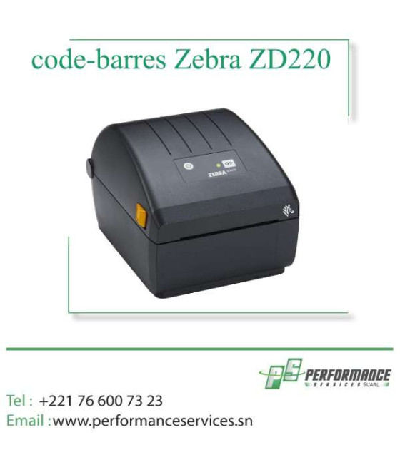Imprimante d'étiquettes code-barres Zebra ZD220