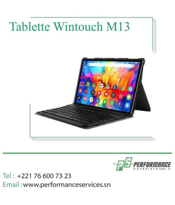 Tablette PC Wintouch M13 32GB+1 Gb 3G avec clavier sans fil, écran HD IPS 10,1"