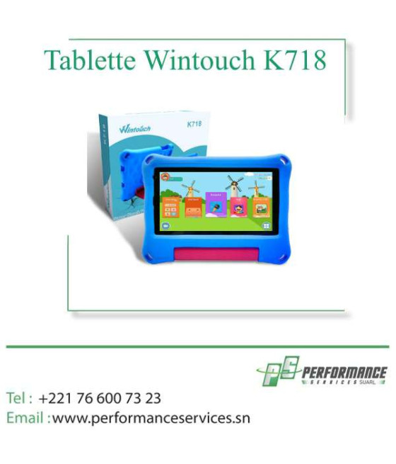 Tablette Android pour enfants Wintouch K718 16 GB x 2 7 pouces