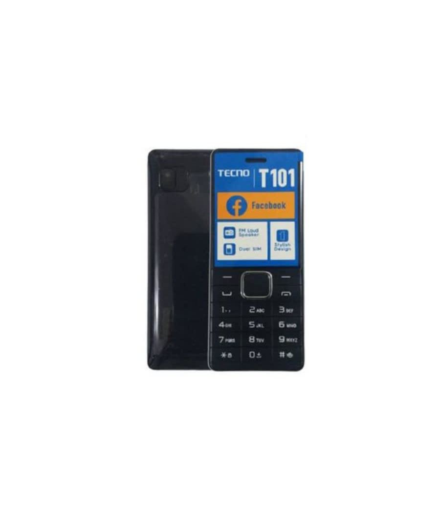 Téléphone Tecno T101 Dual Sim – 1.77 pouces – 1000mAH – Radio FM – Tor
