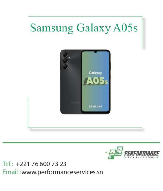 Téléphone Samsung Galaxy A05s ROM 128GO – RAM 4GO Double Sim 4G