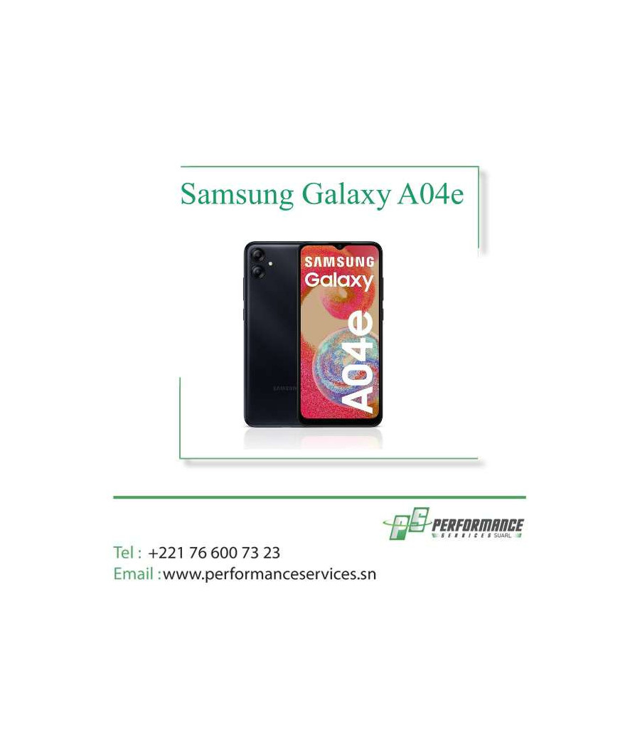 Téléphone Samsung Galaxy A04e Ram 3Go – 6.5″