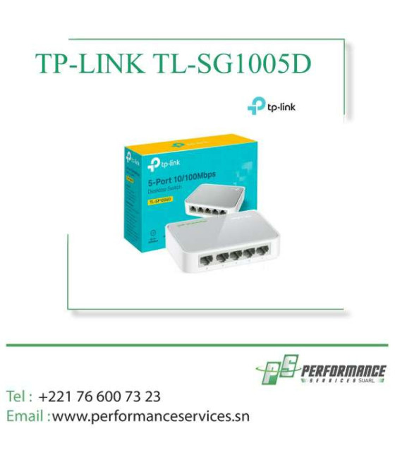 Switch gigabit TP-LINK TL-SG1005D 5 ports 10/100Mbps