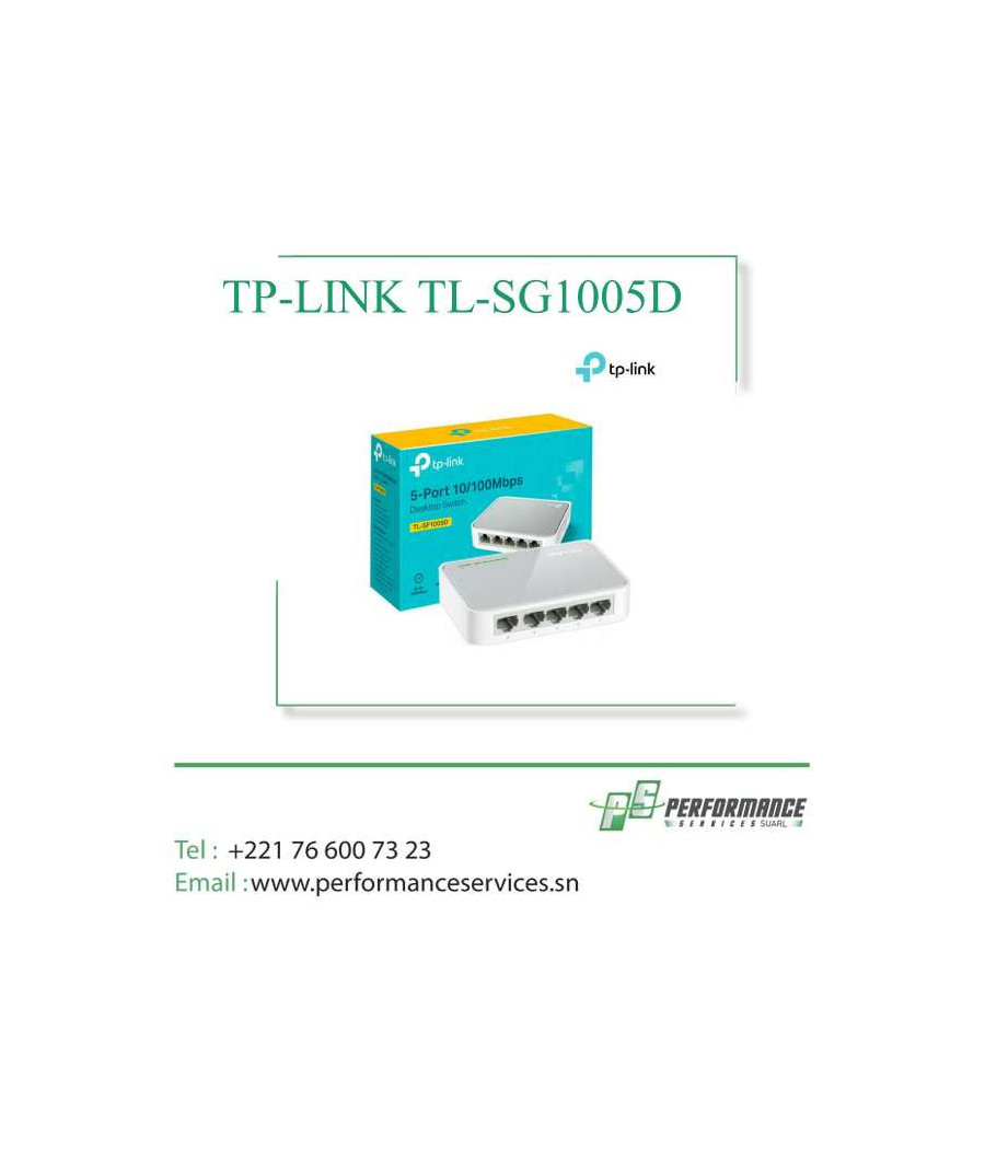 Switch gigabit TP-LINK TL-SG1005D 5 ports 10/100Mbps