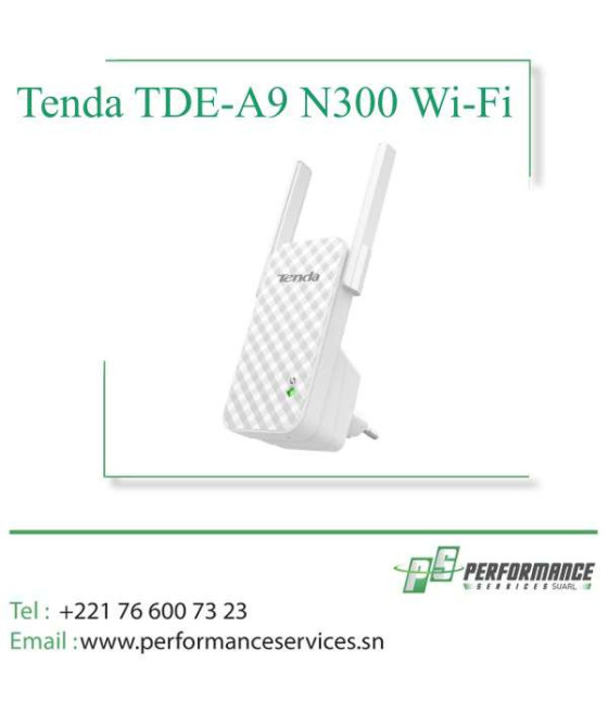 Répétiteur Sans Fil Tenda TDE-A9 N300 Wi-Fi