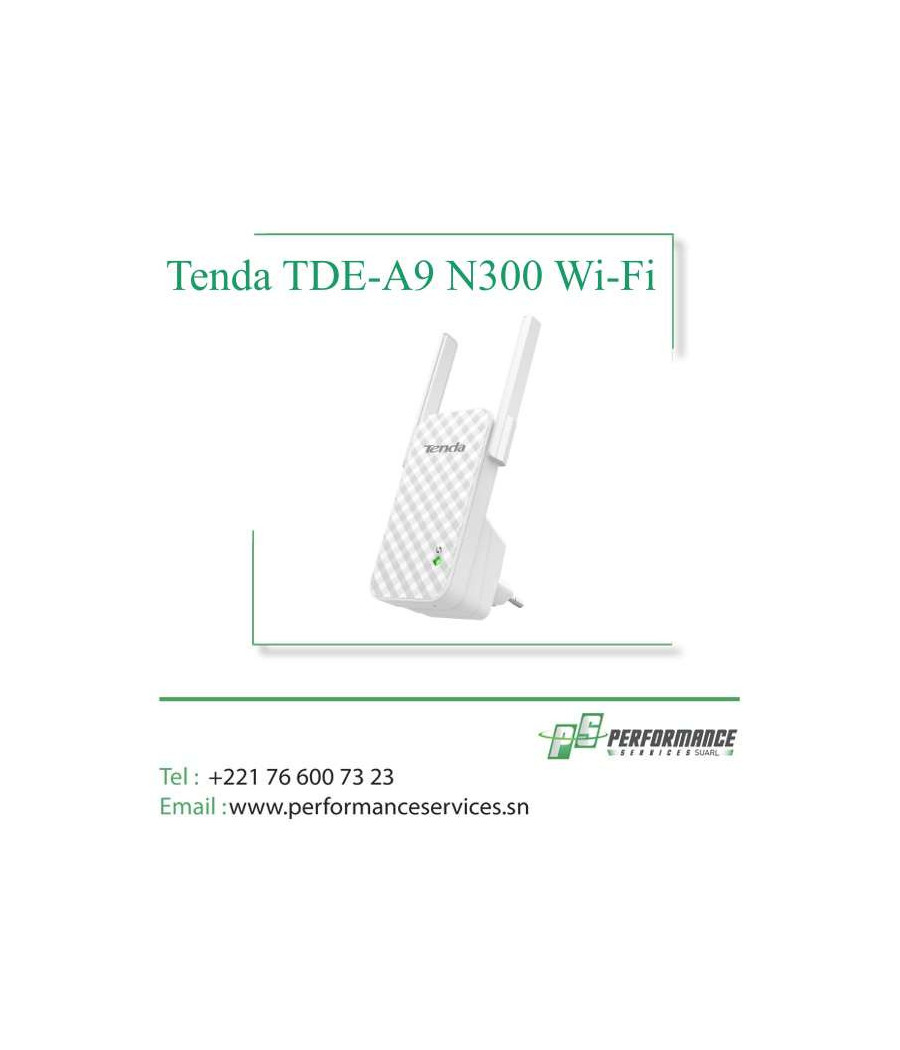 Répétiteur Sans Fil Tenda TDE-A9 N300 Wi-Fi