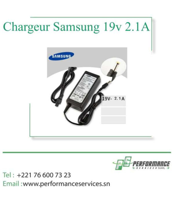 Chargeur Ordinateur Samsung Mini 19v 2.1A