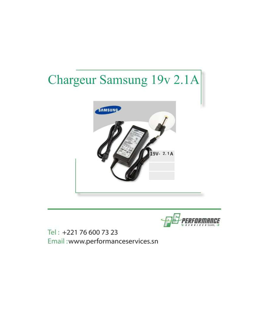 Chargeur Ordinateur Samsung Mini 19v 2.1A