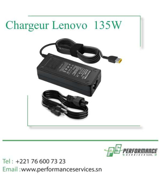 Chargeur d'ordinateur portable  Lenovo 20V 6.75A 135W