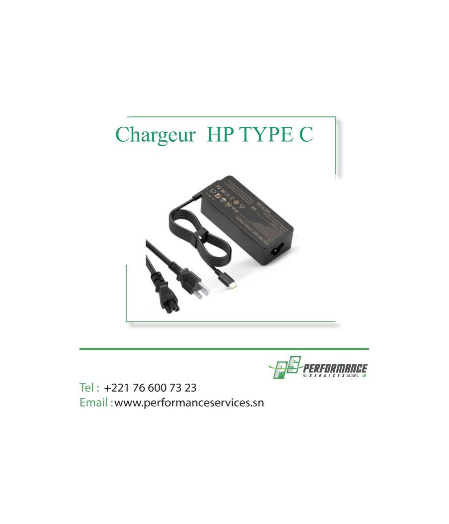 Chargeur Ordinateur Portable HP Type C