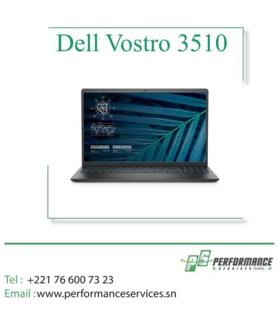 Dell Vostro 3510 core i5 Ram 8GB Disque dur 512 SSD Ecran 15,6"
