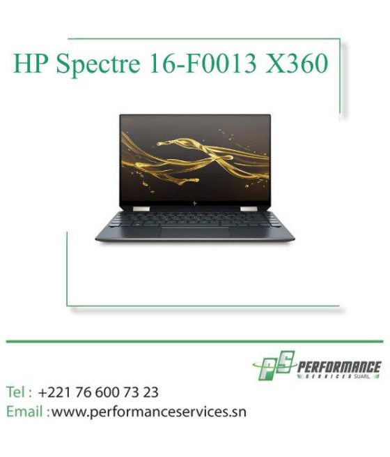 Ordinateur Portable HP Spectre 16-F0013 X360  Core i7 tactile, 16Go/5