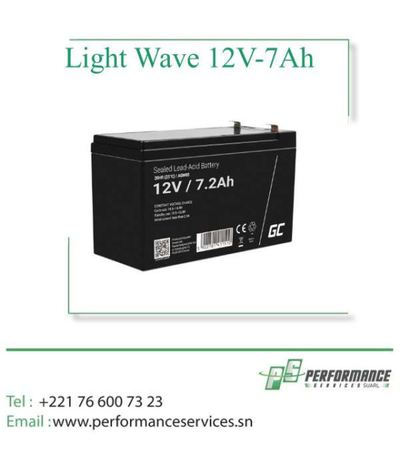 Batterie Onduleur Solaire GEL 12V-7Ah