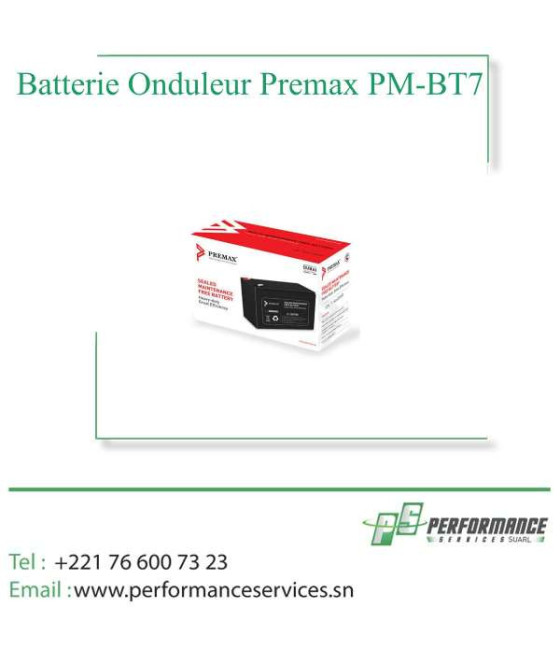 Batterie Onduleur Premax 12V/7AH – PM-BT7
