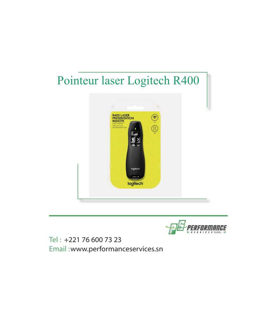 Pointeur laser Logitech R400