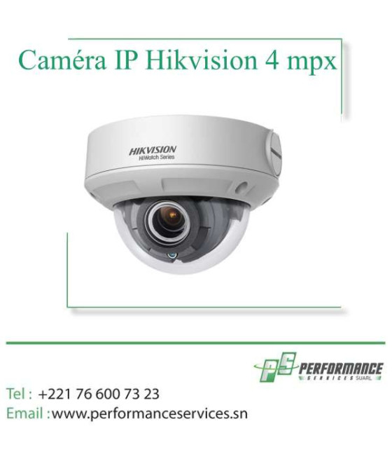 Caméra IP Hikvision de 4 mpx avec capteur 1/3
