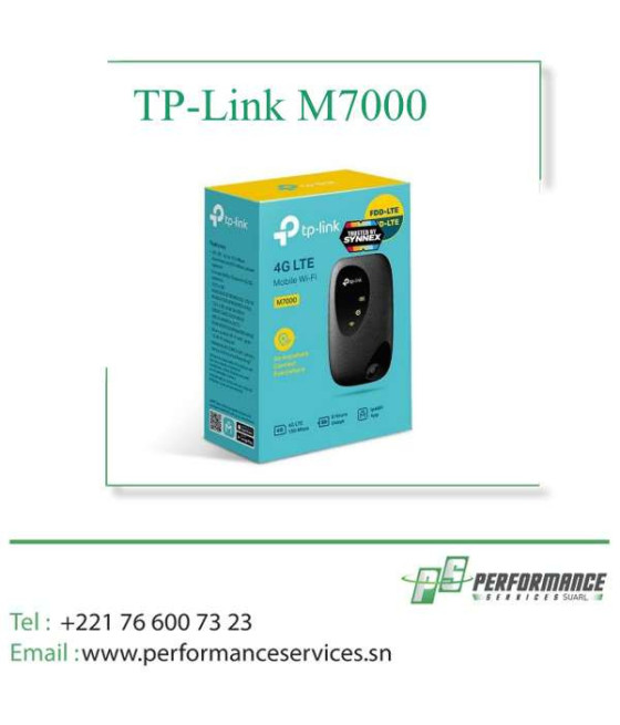 Modem Routeur Mobile TP-Link M7000 4G LTE WiFi