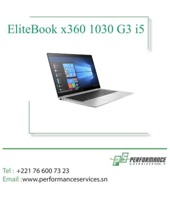 HP EliteBook x360 1030 G3  anti-reflets  Ecran  13,3 FHD Tactile