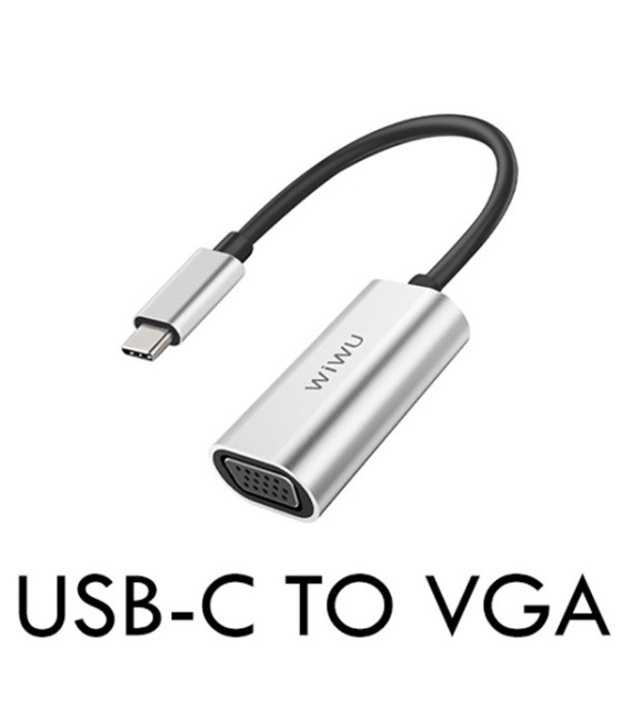 Adaptateur WiWU Alpha USB C vers VGA