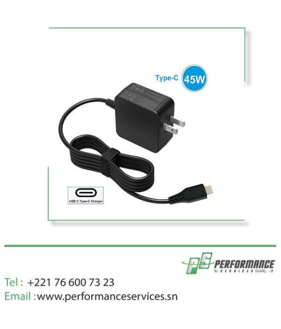 Chargeur Ordinateur Portable ASUS 20V*2.25A  USB TYPE C