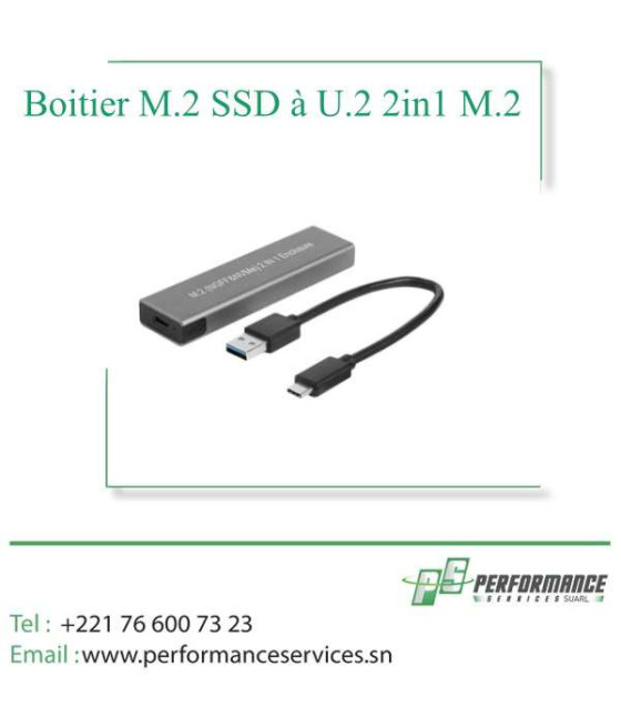 Boîtier Disque Dur Externe Western Digital SSD M2 USB 3.0
