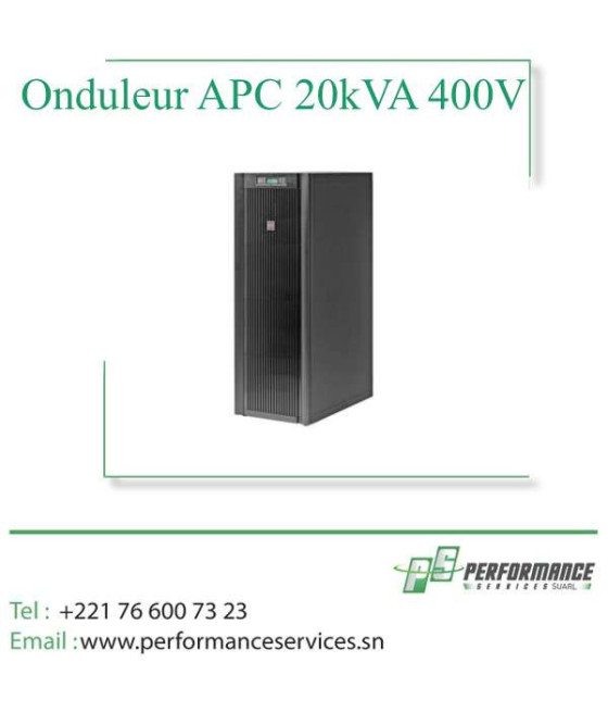 Onduleur APC Smart-UPS VT 20kVA 400V w/2 Batt