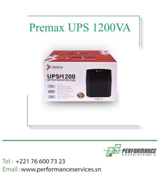 Onduleur Premax UPS 1200VA, PM-UPS1200