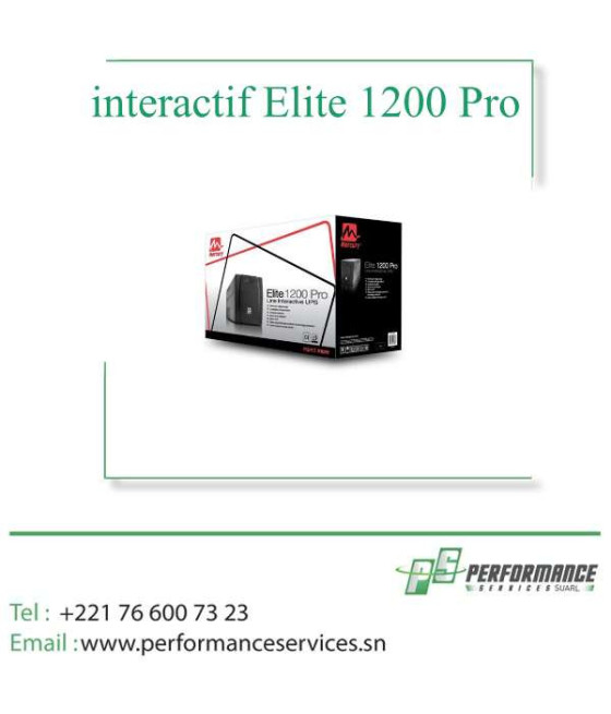 Onduleur Mercury interactif Elite 1200 Pro