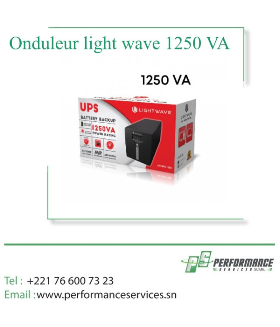 Onduleur light wave 1250 VA