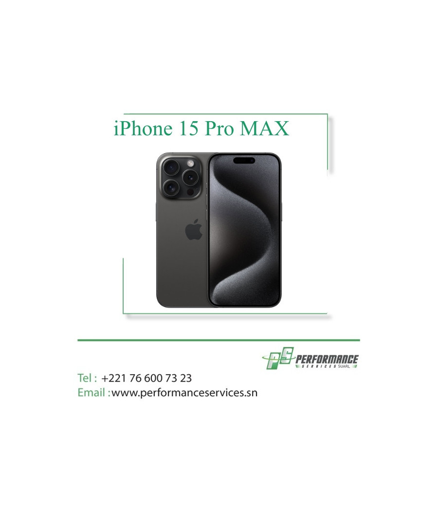 Téléphone Apple iPhone 15 Pro Max