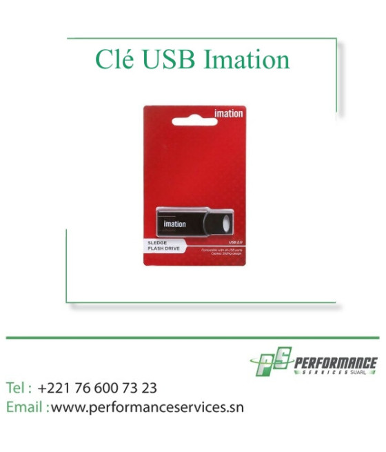 Clé USB Imation 4GB/16GB/32GB 2.0 Noire Flash Original