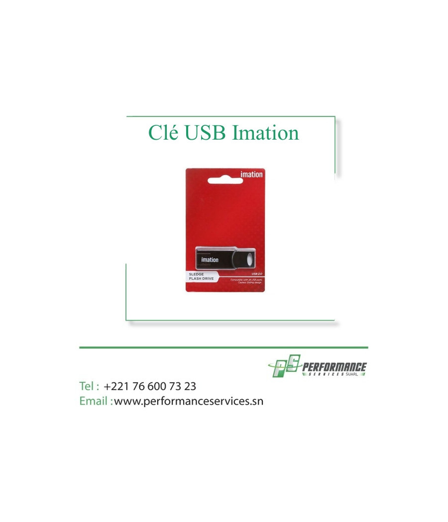 Clé USB Imation 4GB/16GB/32GB 2.0 Noire Flash Original