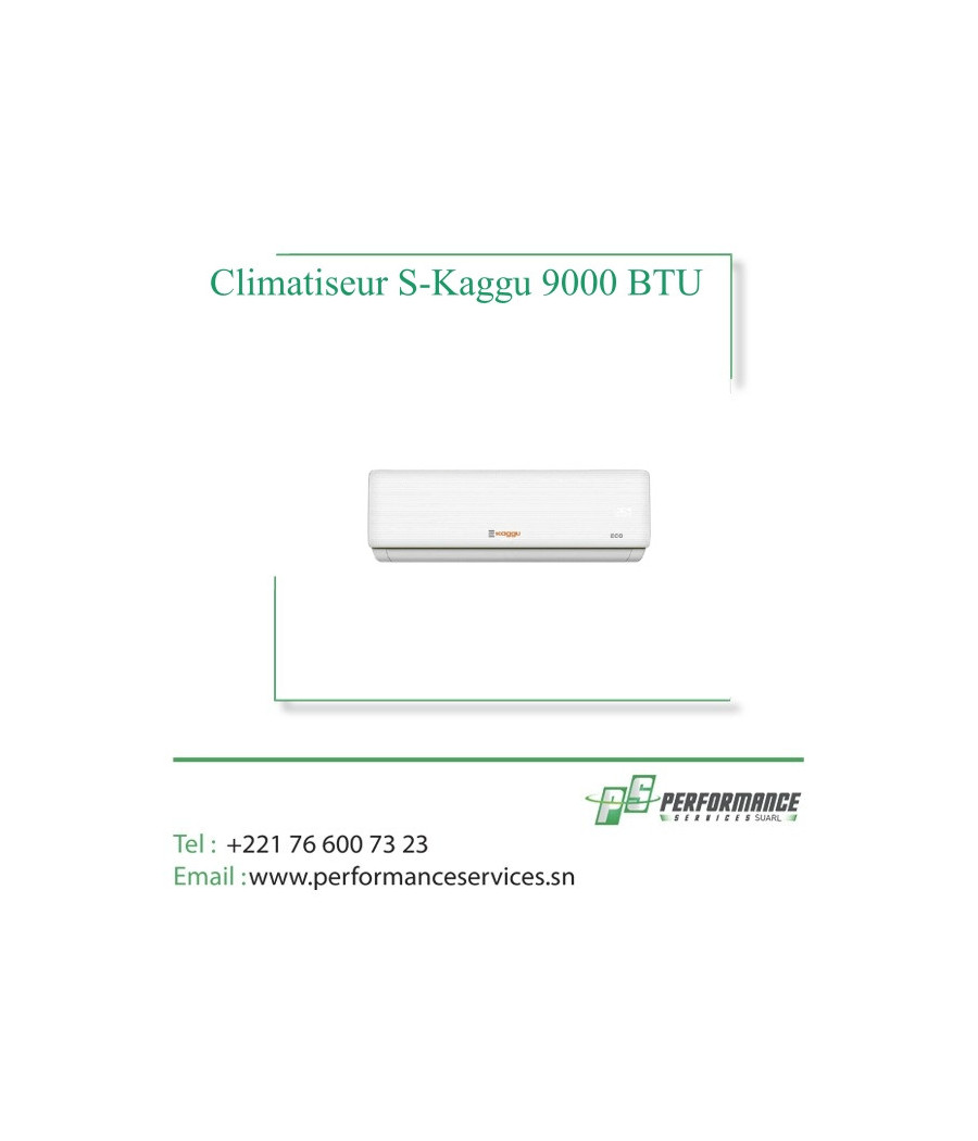 Climatiseur S-Kaggu 9000 BTU ECO