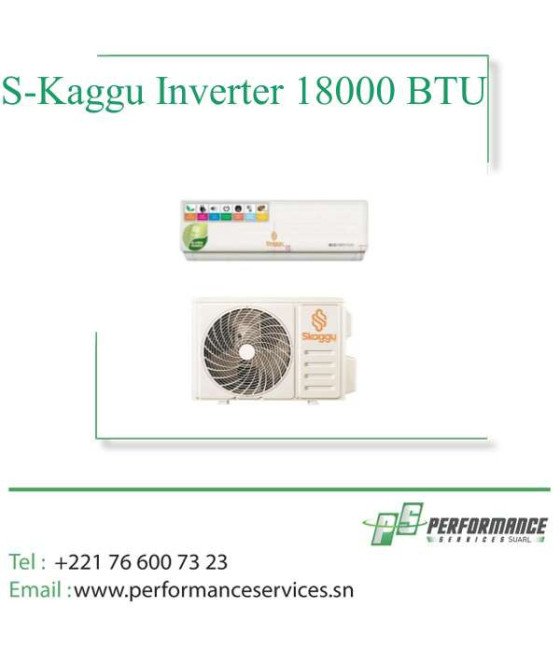 Climatiseur S-Kaggu 18000 BTU 2.5CV
