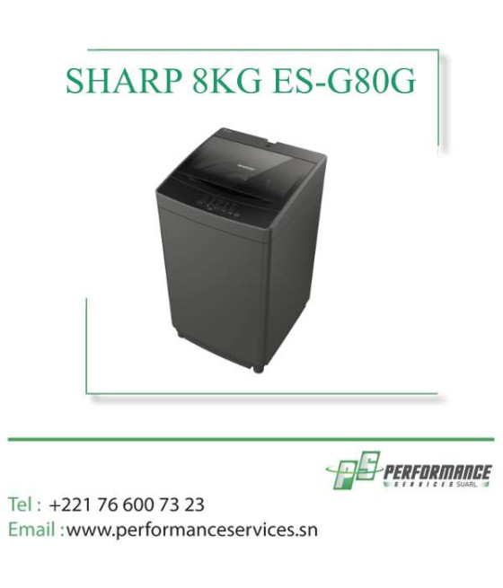 Machine à laver SHARP 8KG ES-G80G