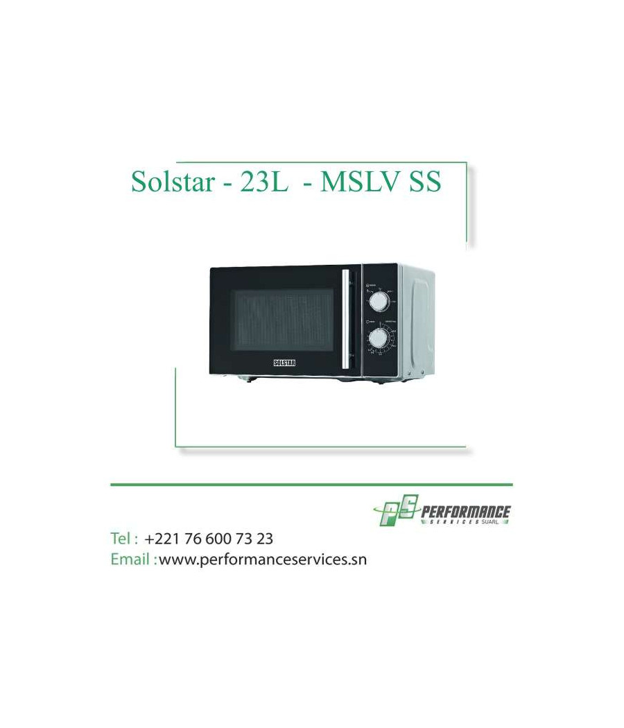 Micro-ondes Solstar - 23L MWO 23M - MSLV SS