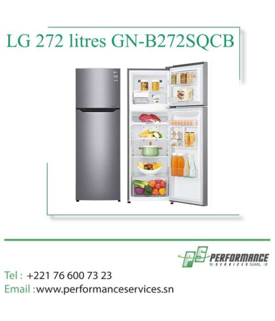 Réfrigérateur LG 272 litres GN-B272SQCB
