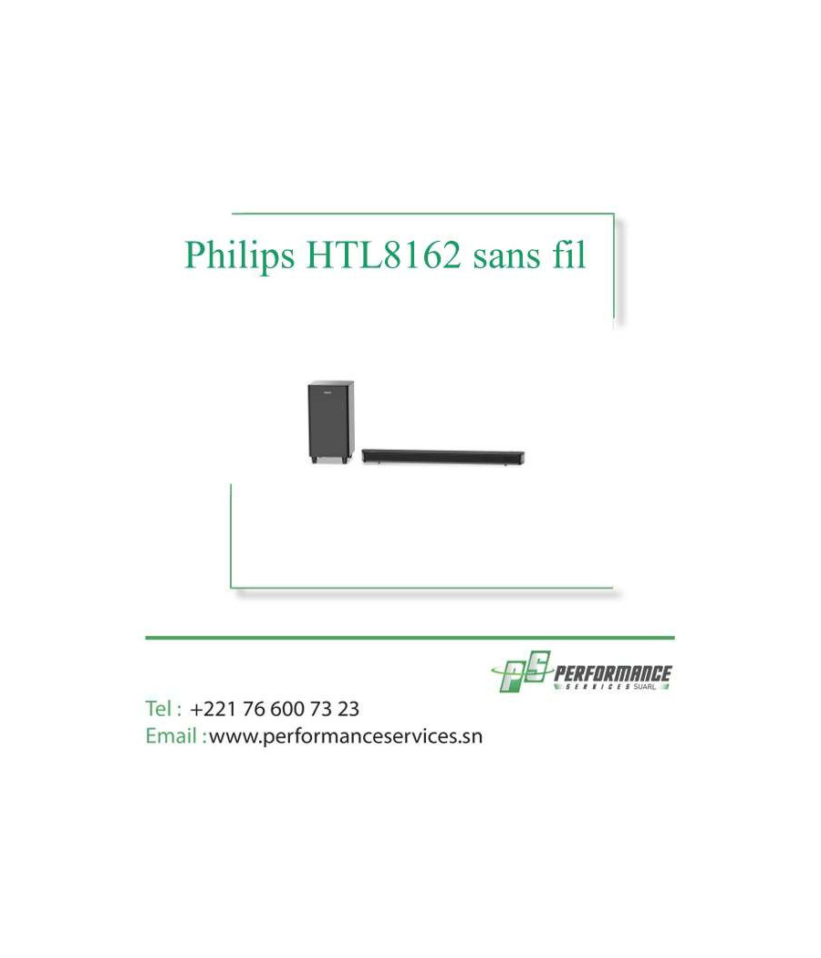 Barre de son Bluetooth Philips HTL8162 sans fil