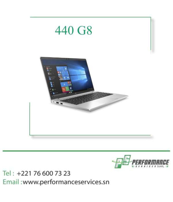HP ProBook 440 G8, i7, 8 Go Ram, 512 Go SSD Ecran de 14"