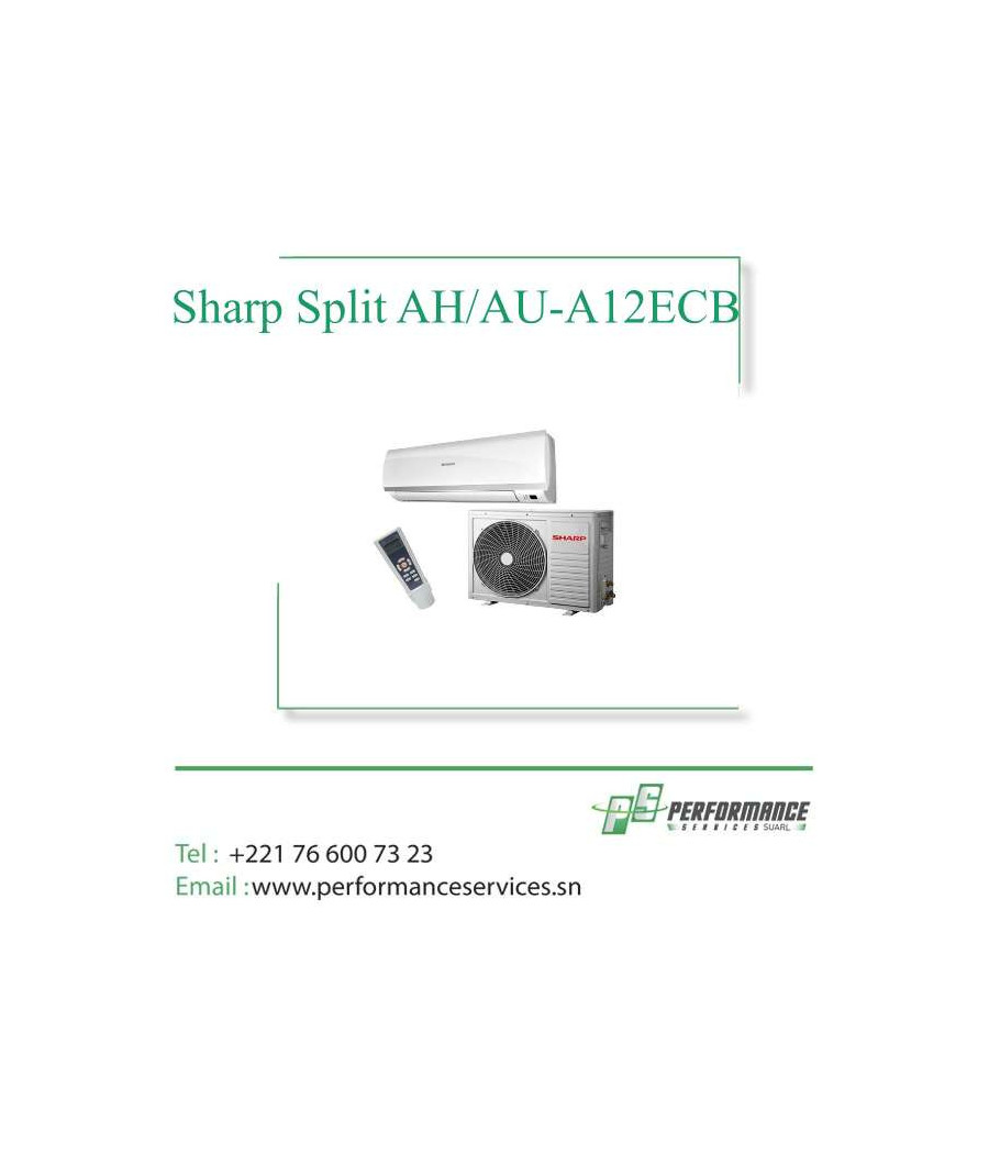 Climatiseur Sharp Split AH/AU-A12ECB (R22)
