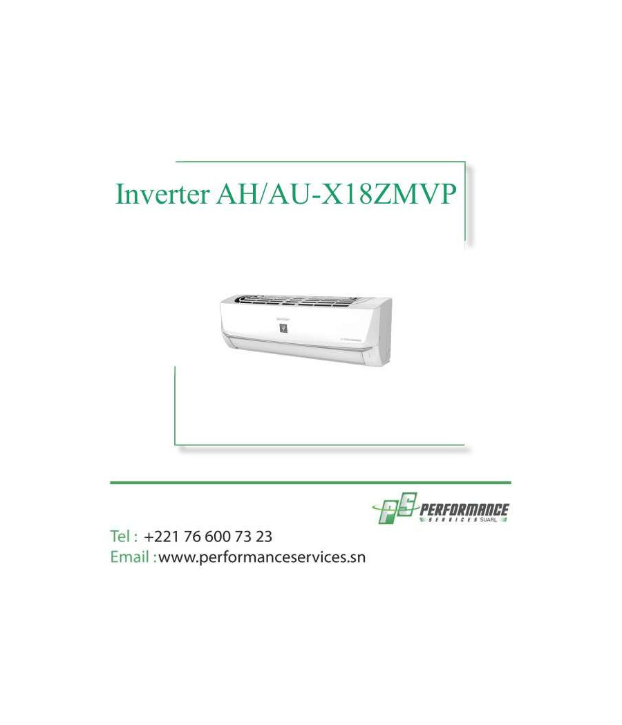Climatiseur Sharp Split Inverter Plasma cluster - AU/AH-X12ZMVP