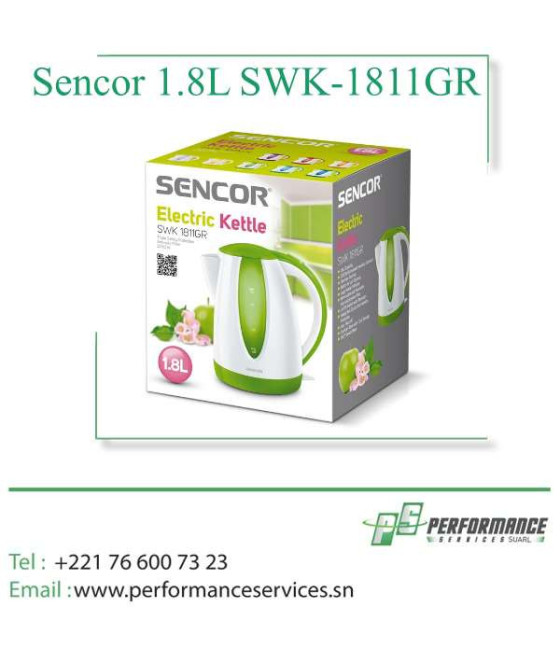 Bouilloires électriques Sencor 1.8L SWK-1811GR