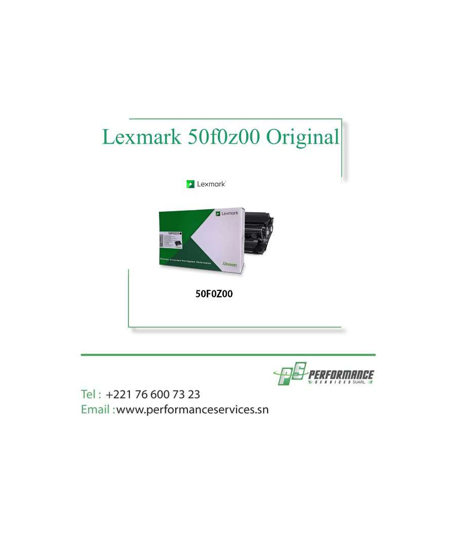 Unité d'imagerie Lexmark 50f0z00 Original