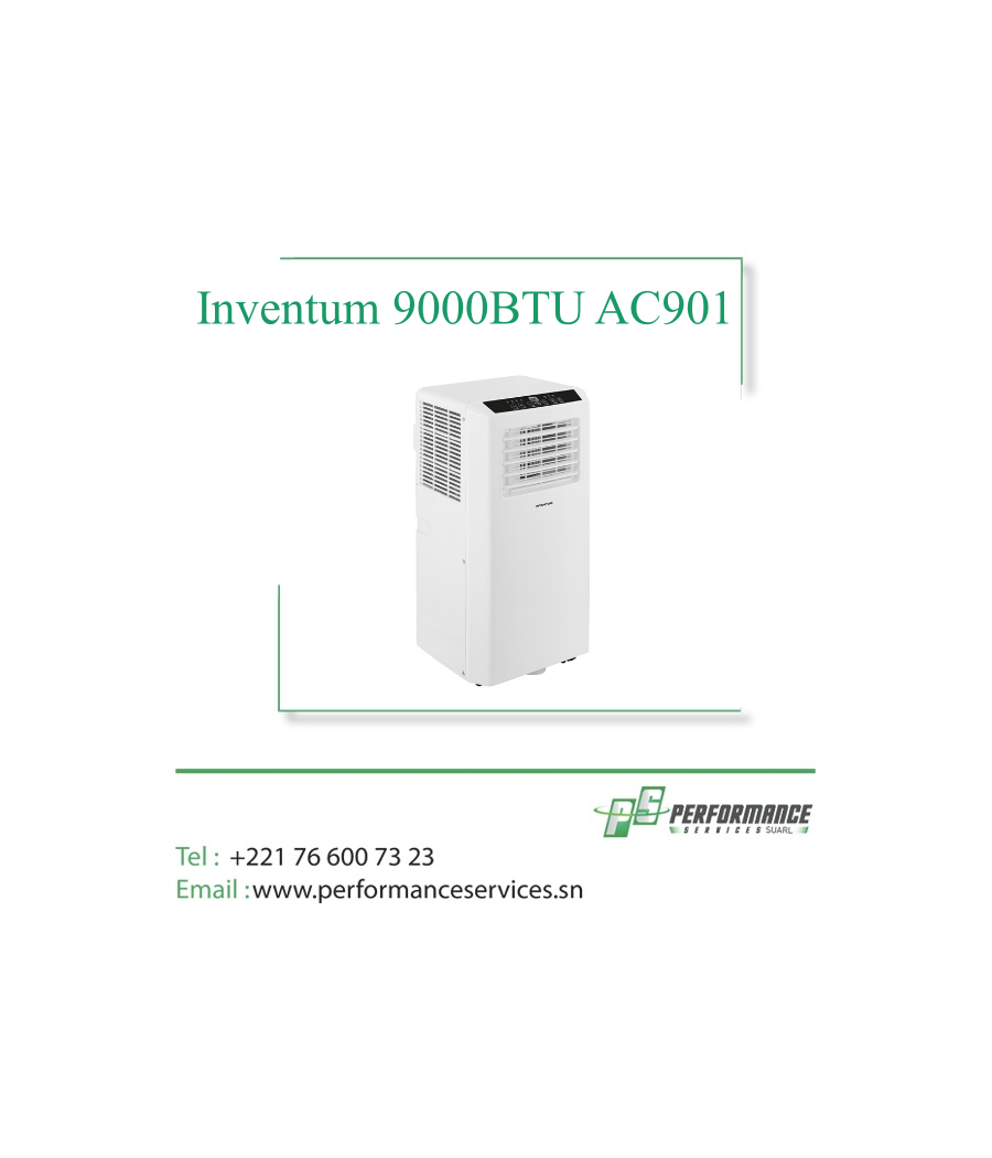 Climatiseur Inventum Portatif 9000BTU AC901