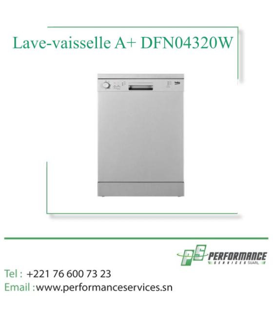 Lave-vaisselle Beko 60 cm capacité 13 couverts A+ DFN04320W