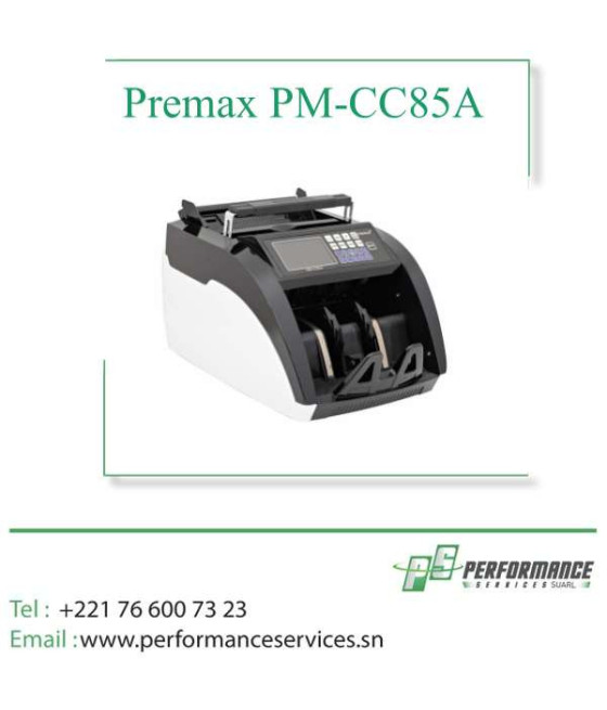 Compteur et détecteur de faux billets Premax PM-CC85A